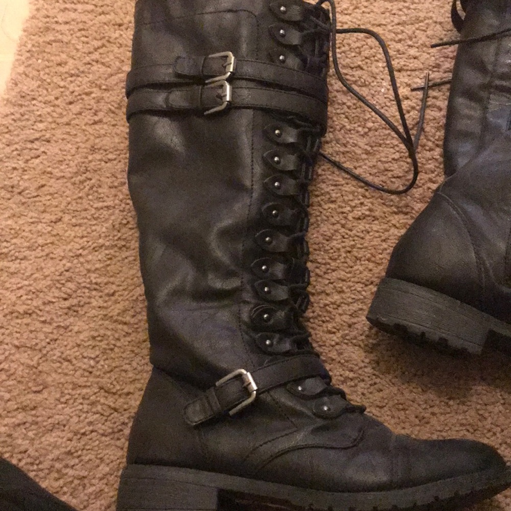 Tall Army Boots, never worn!
